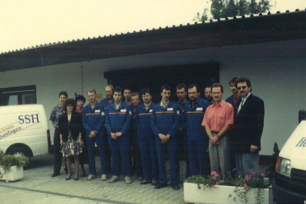 Gruppenbild vom Team